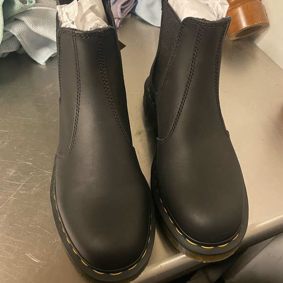 Dr. Martens Slip resistant Black Chelsea Boots - Picture 2 of 4